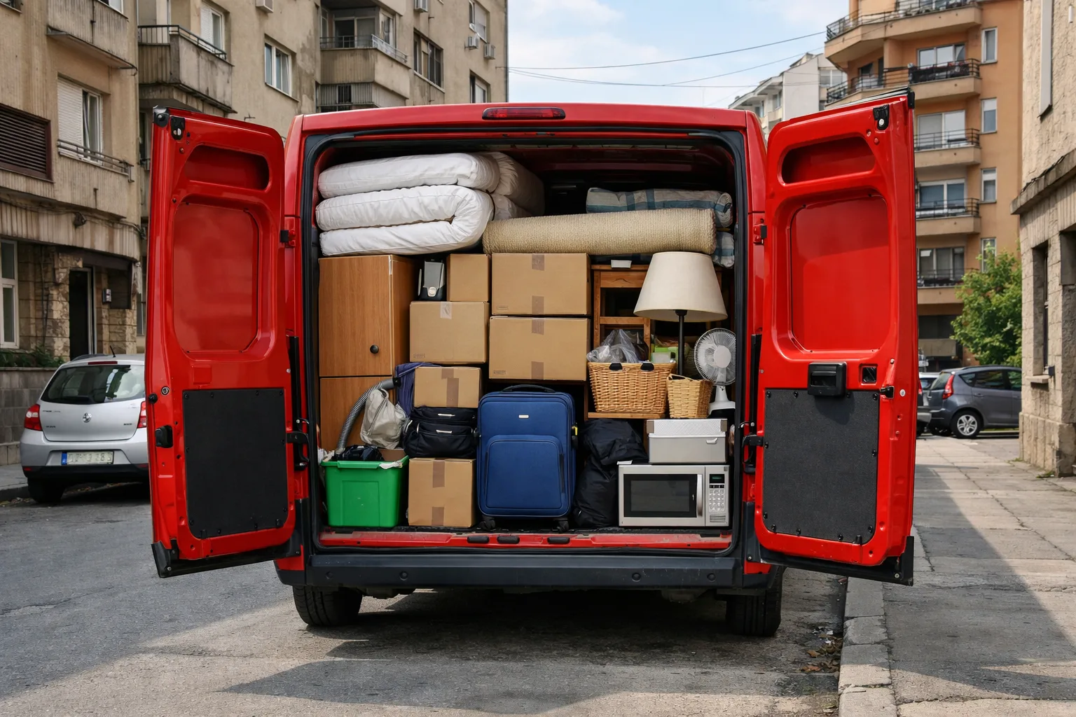 Koliko stvari zaista staje u kombi?