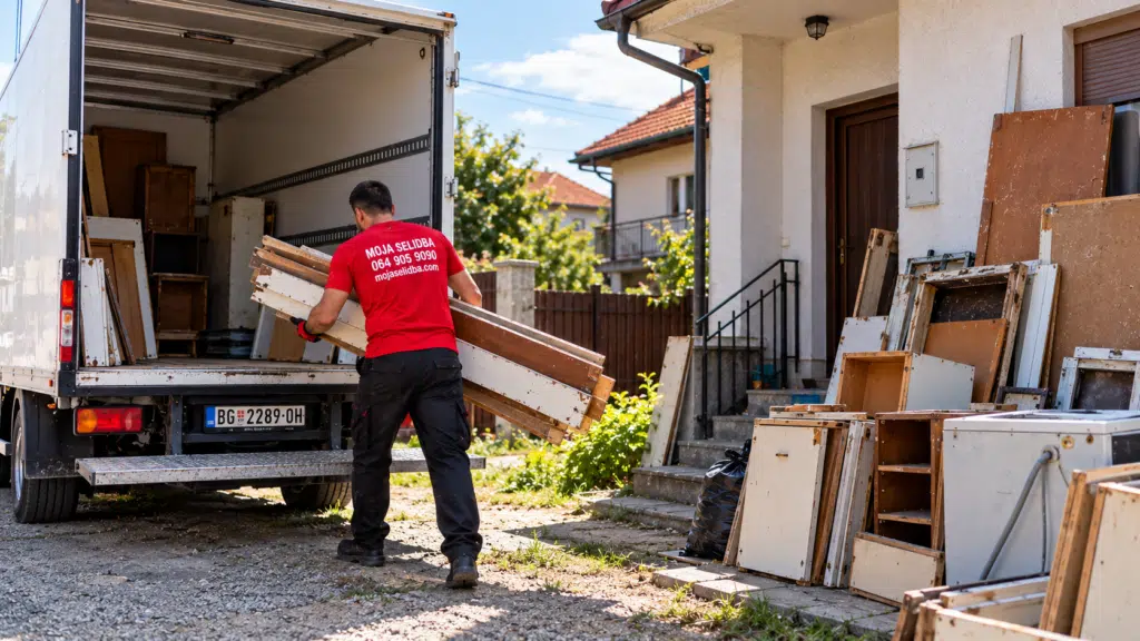 Odvoz starih stvari i nameštaja na deponiju – Moja Selidba