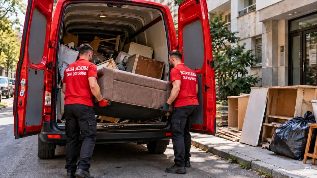 Odvoz starih stvari i nameštaja na deponiju – Moja Selidba