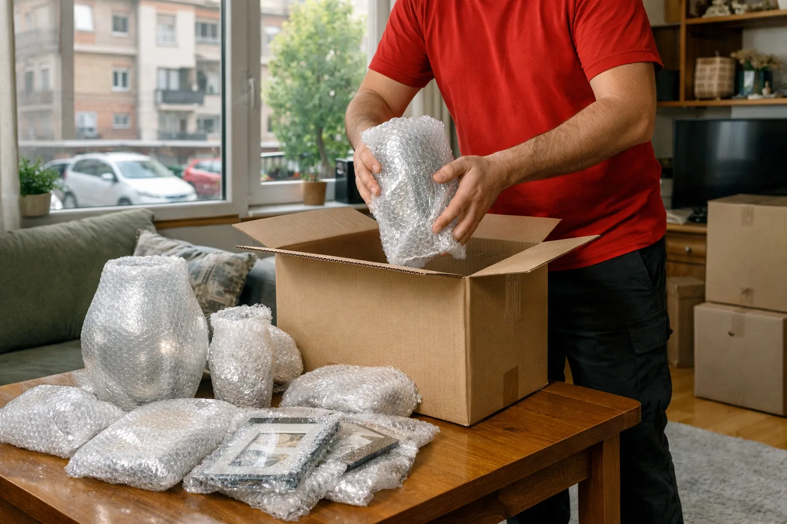 Kako da pripremite stvari za transport?