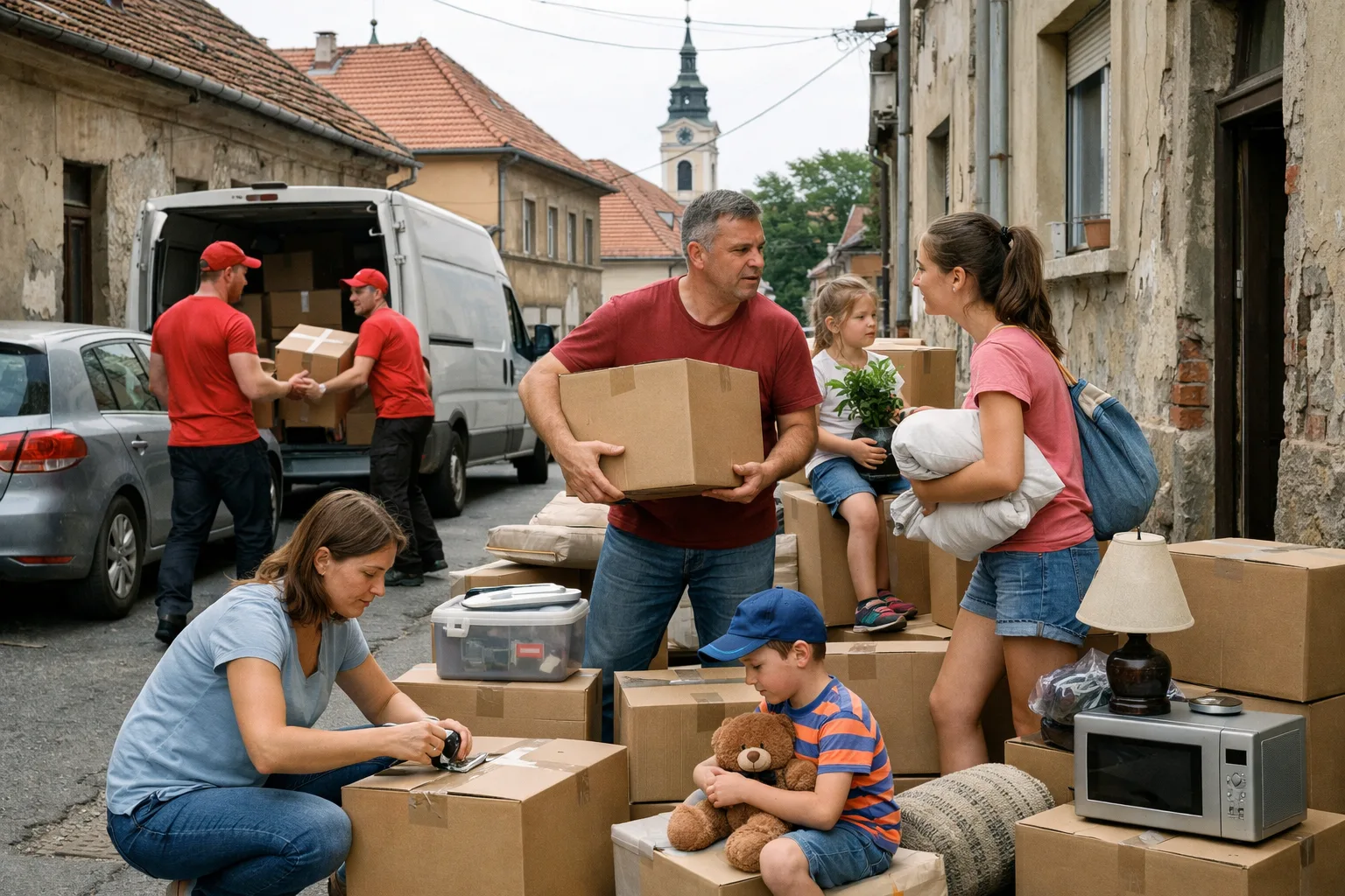 Kako da se preselite iz Zemuna u Stari grad sa porodicom