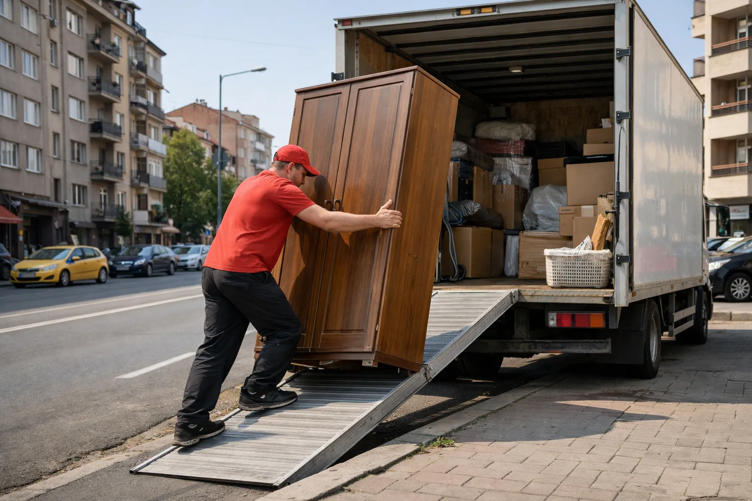 Kako istovariti kamion za selidbu?