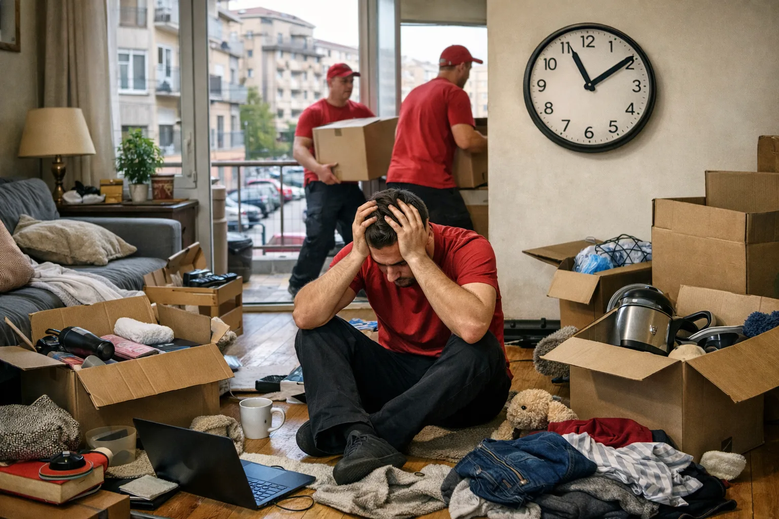 Kako se spakovati za selidbu za jedan dan?