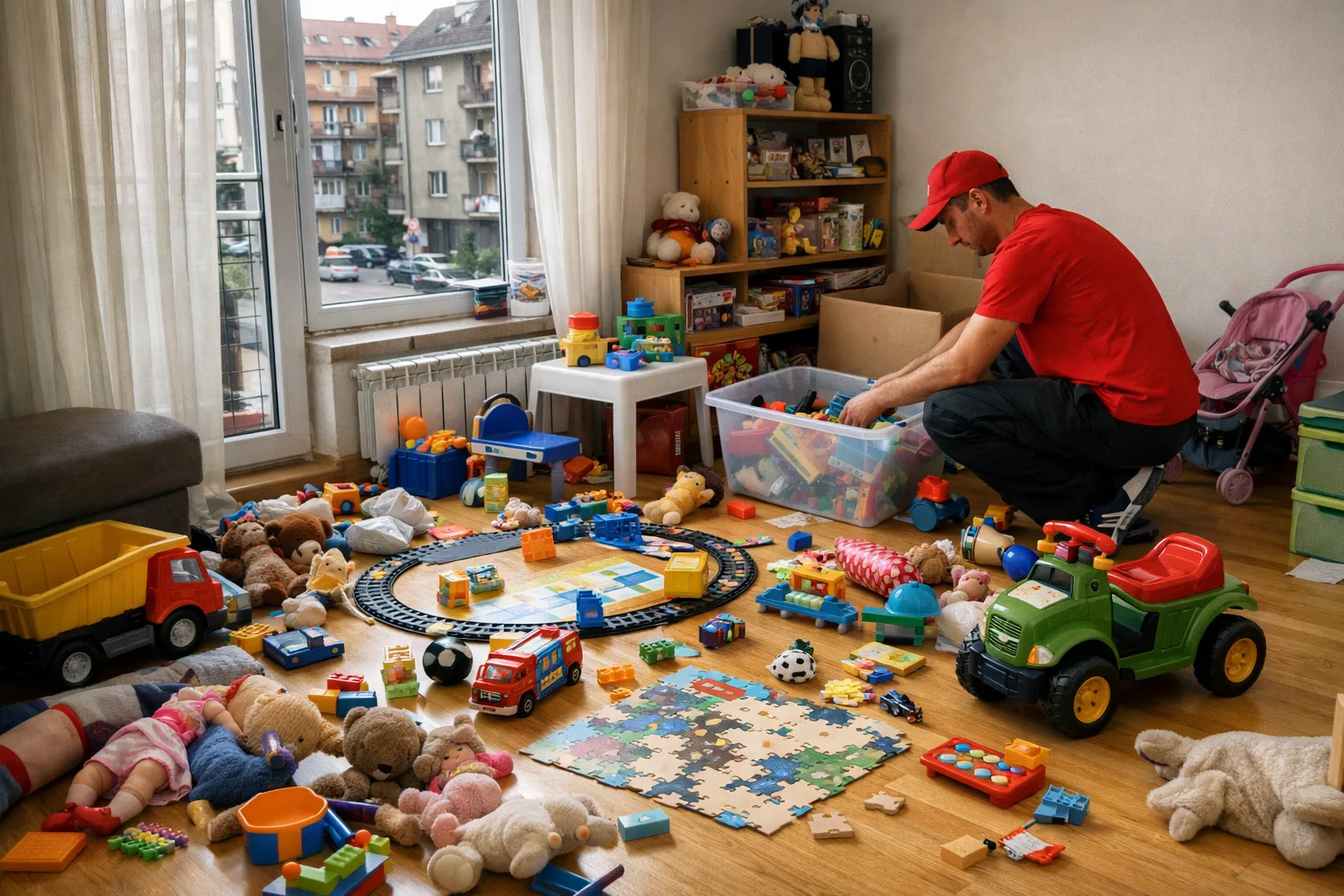 Kako spakovati igračke za skladište?