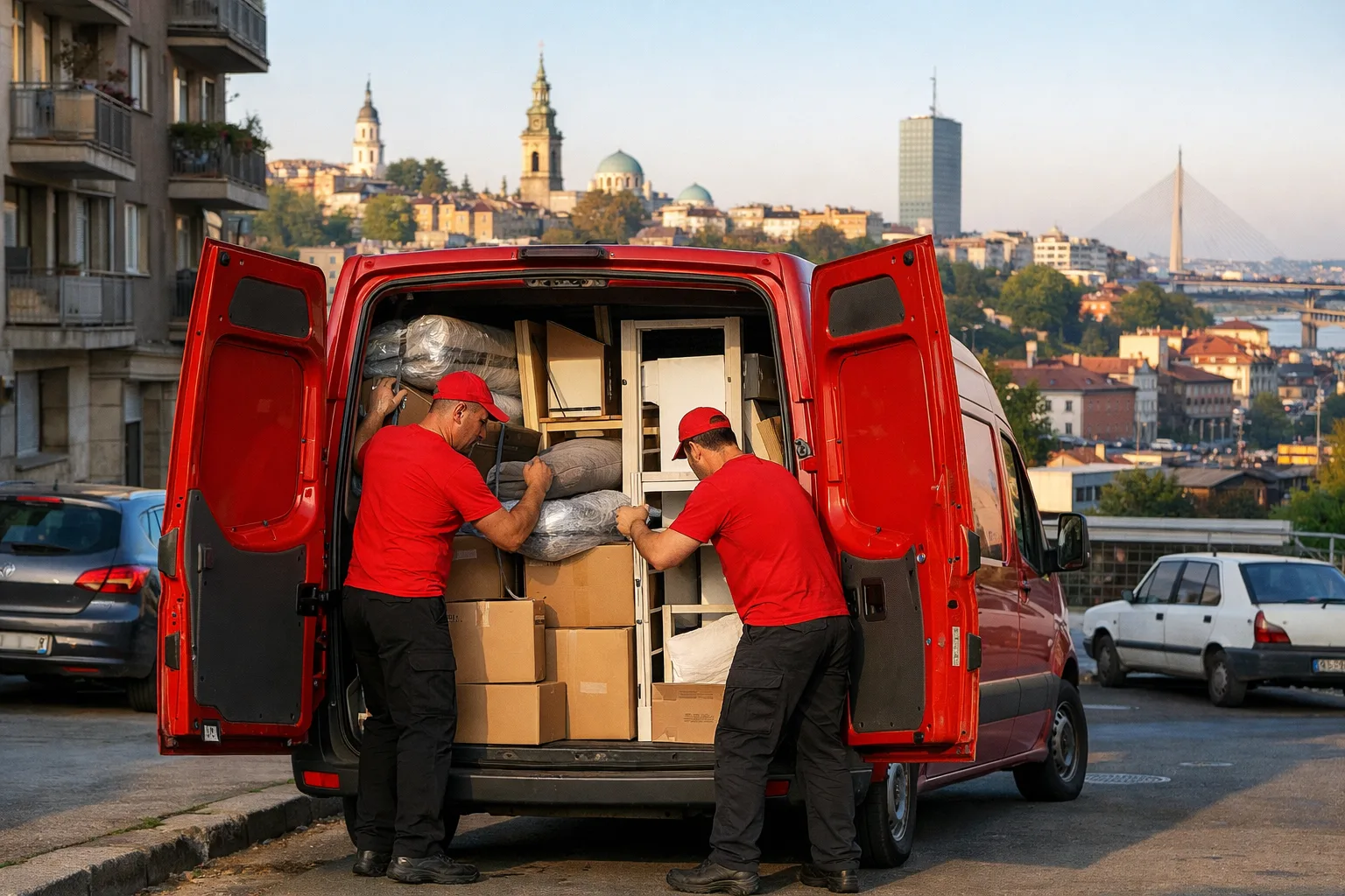Šta sve možete spakovati u kombi iz Beograda za Zagreb?